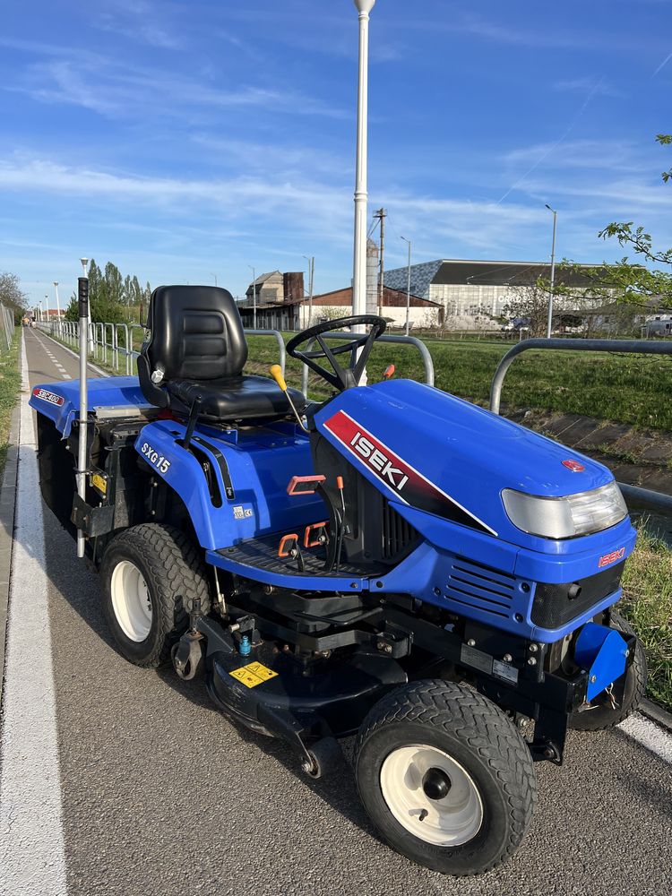 Tractoras de tuns iarba ISeki DIEsel Profesional Funyirotraktor