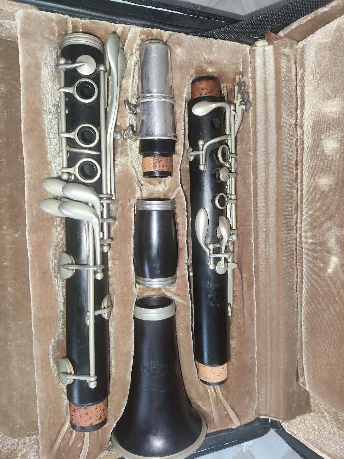 А кларинет Masspacher Paris