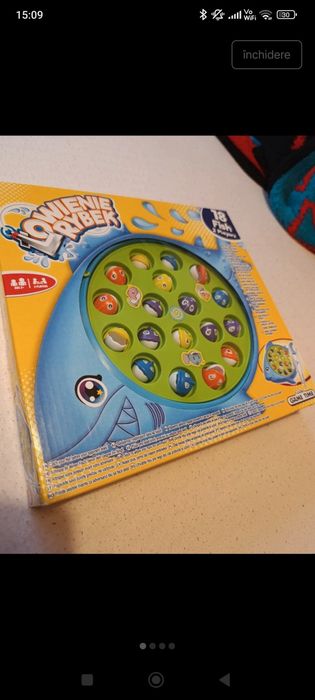 Joc de pescuit pentru copii doi jucatori