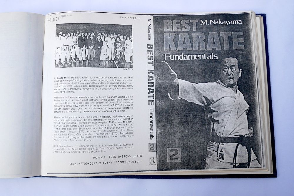 Vand Karate curs-carti cu maestrul M. NAKAYAMA