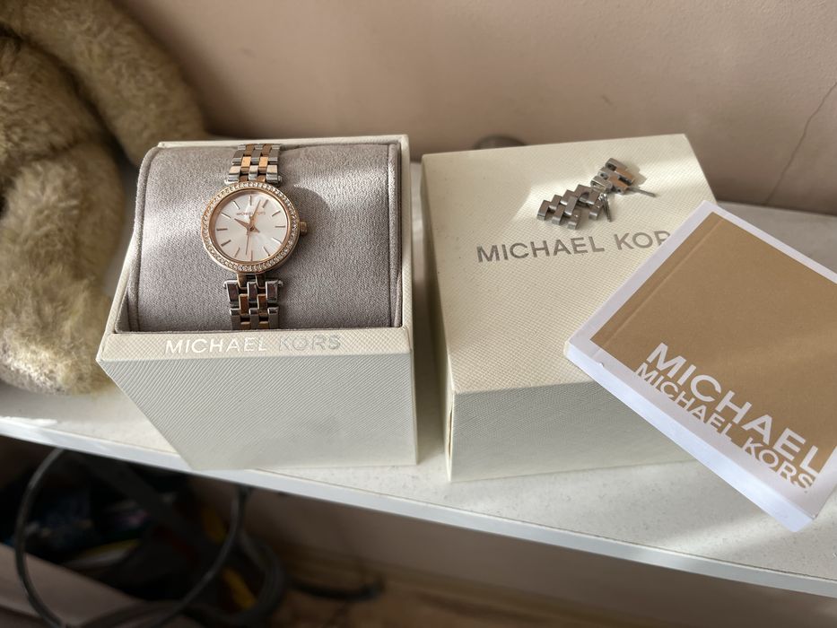 Michael Kors Часовник Petite Darci MK3298 Сребрист
