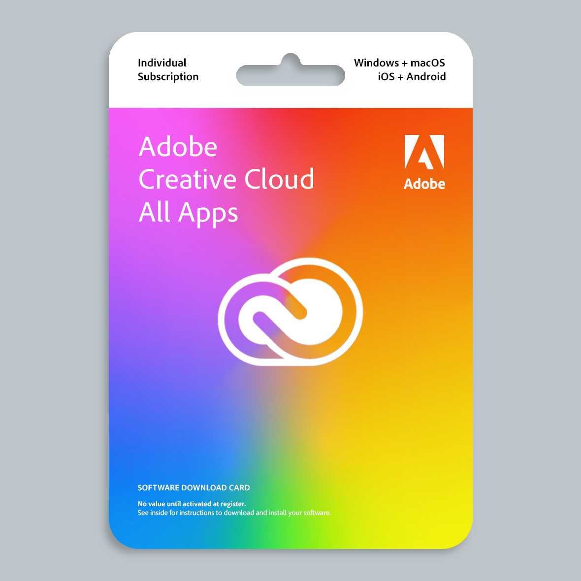 Adobe Creative Cloud 1-12 luni | Photoshop, Lightroom, Premiere