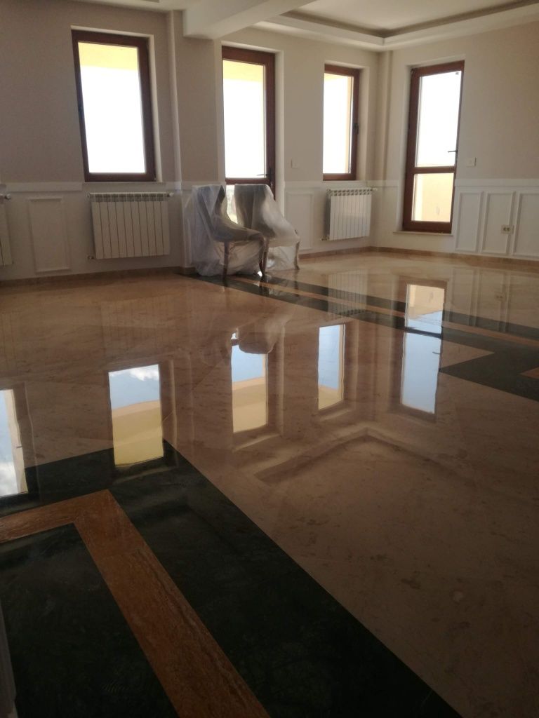 Șlefuit și Lustruit Marmura Travertin Mozaic Granit