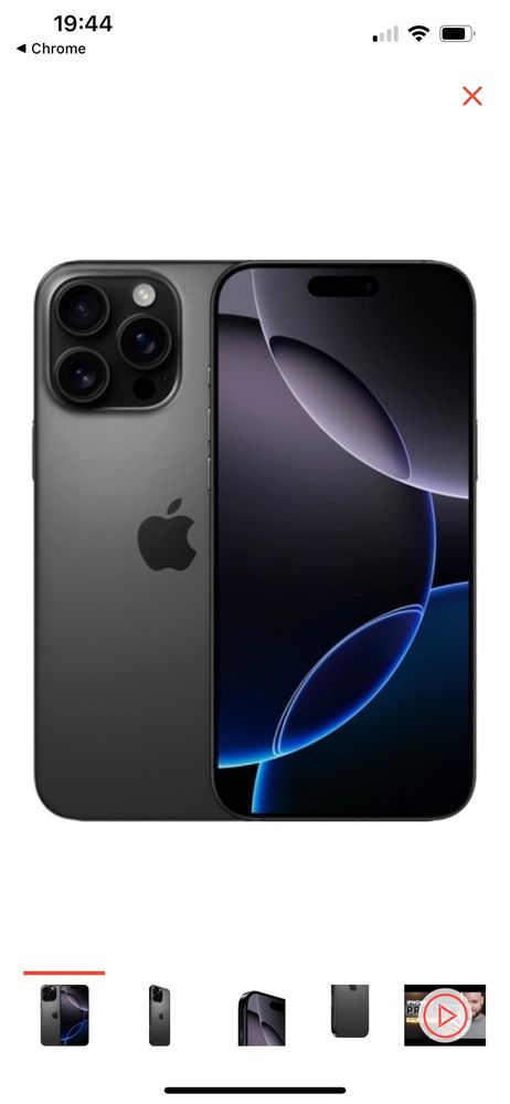 Iphone 16 pro Max 256