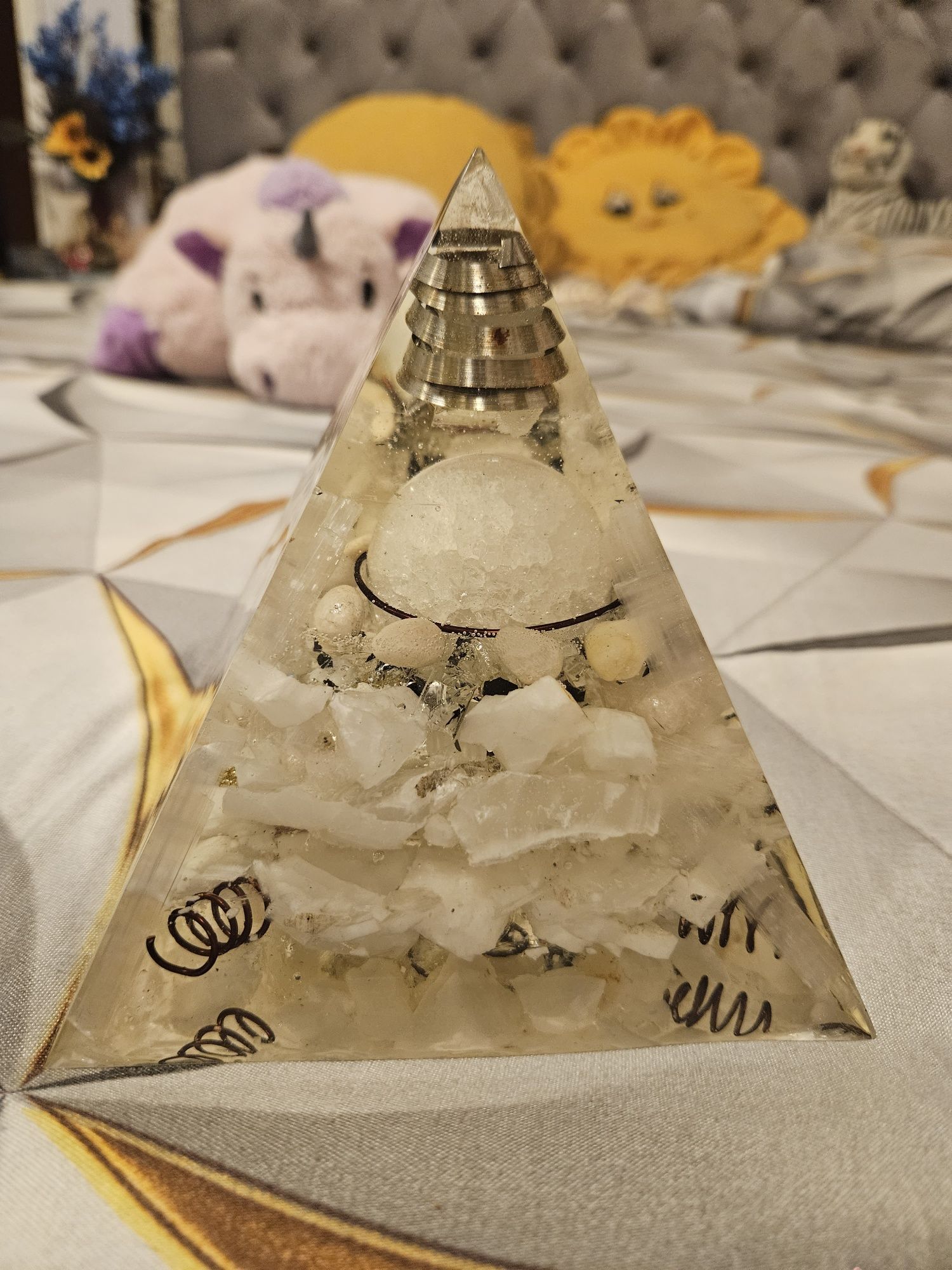 Piramida orgon handmade 15 cm