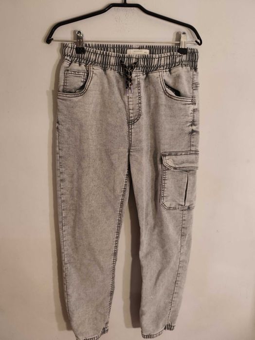 Детски дънкови карго панталони