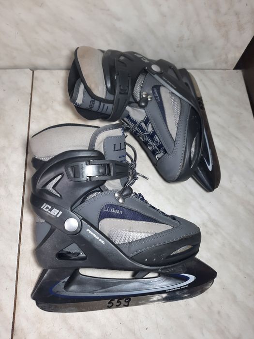 Patine gheata patinaj 559 reglabile L. L Bean marime 33-34-35