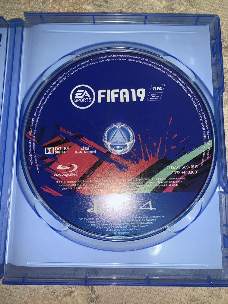 Игра на Playstation, FIFA 19