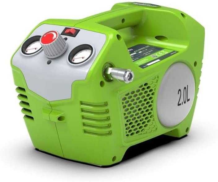 Акумулаторен Компресор за Въздух Greenworks 40V с Батерия и Зарядно