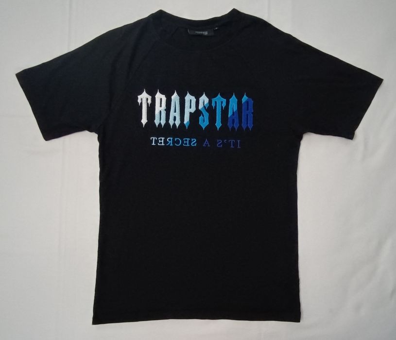 TRAPSTAR T-Shirt оригинална тениска M памучна фланелка черна