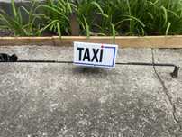 Lampa de taxi veche