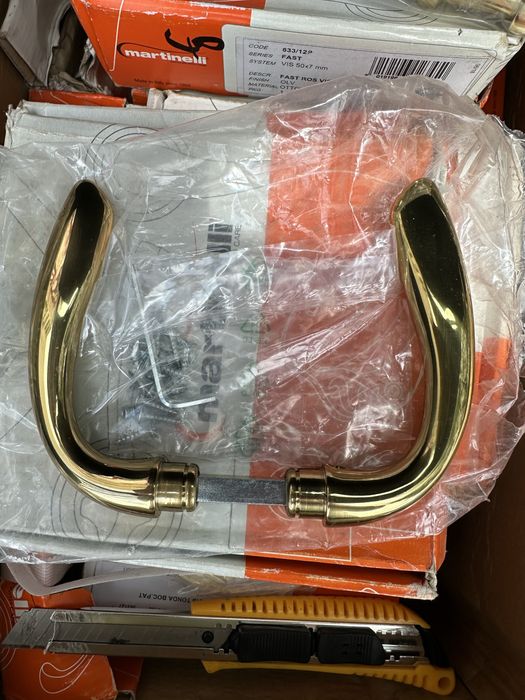 Manere usa interior Martinelli(Italia) noi cutie culoare gold