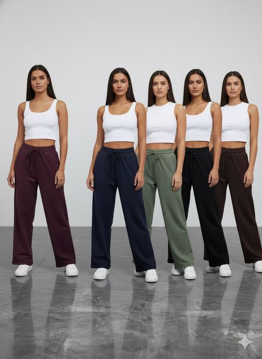 Дамски панталон тип анцуг по плътен варианта за сезона