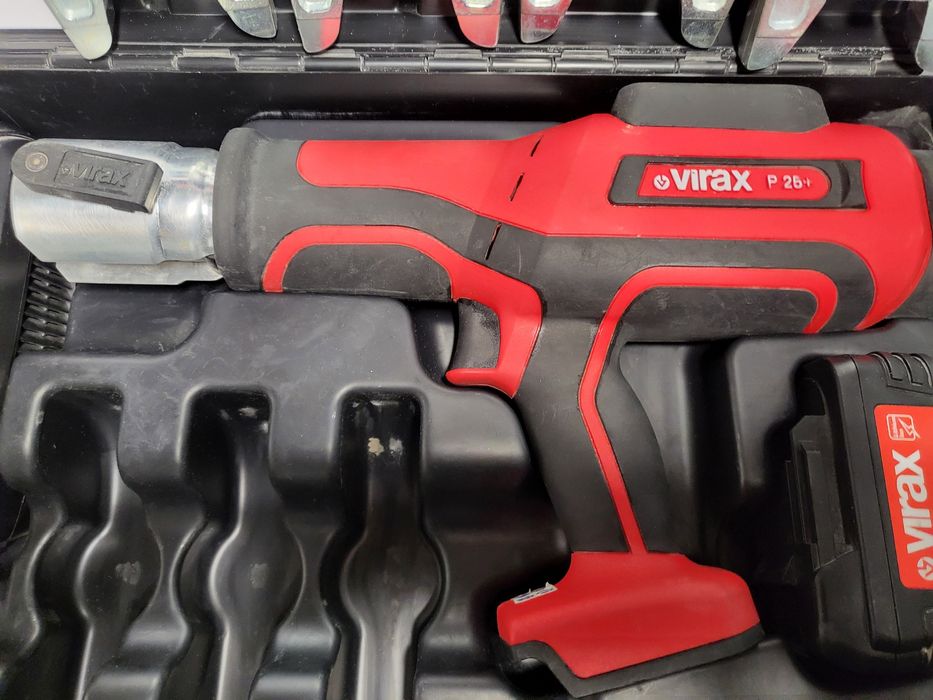 Presa  Virax P25+ folosita 1 singura zi 2bateri 5bacuri:V15-18-22-25