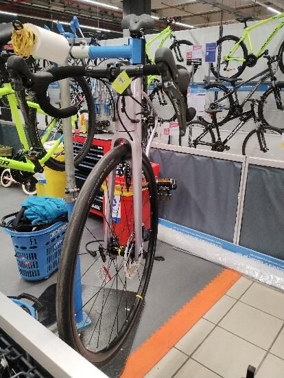 BICICLETĂ ȘOSEA NCR CF - produs resigilat Decathlon