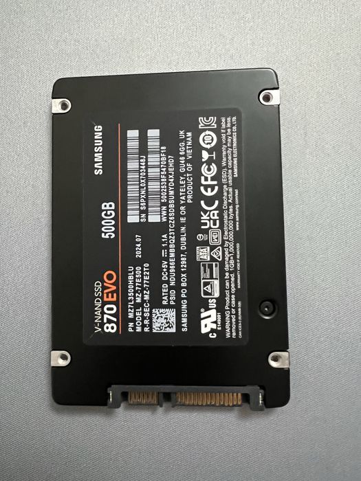 Samsung Evo 870 500gb SSD