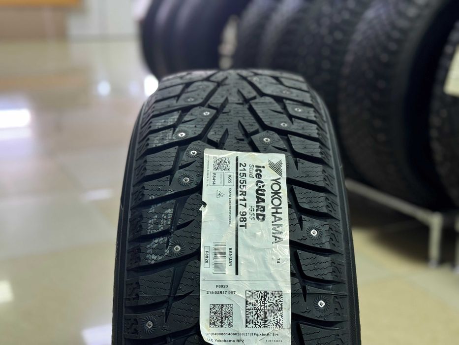 Автошина 215/55 R17 Yokohama IG55 98Т (шип)