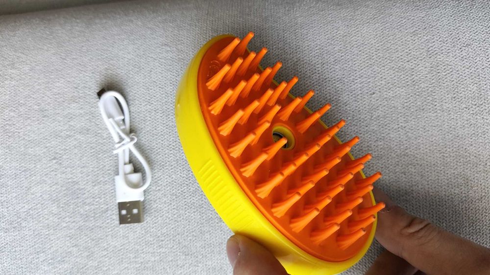 Perie cu abur rece pentru pisici, catei etc NOUA