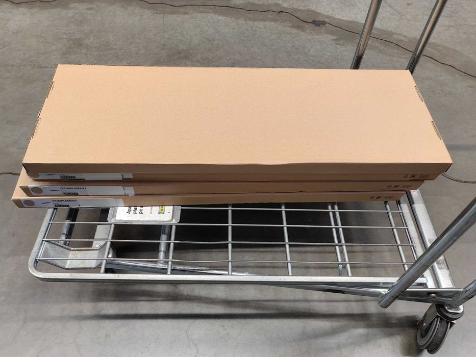 IKEA - KOMPLEMENT Umeraş pantaloni culisant, stejar, 100x35 cm.