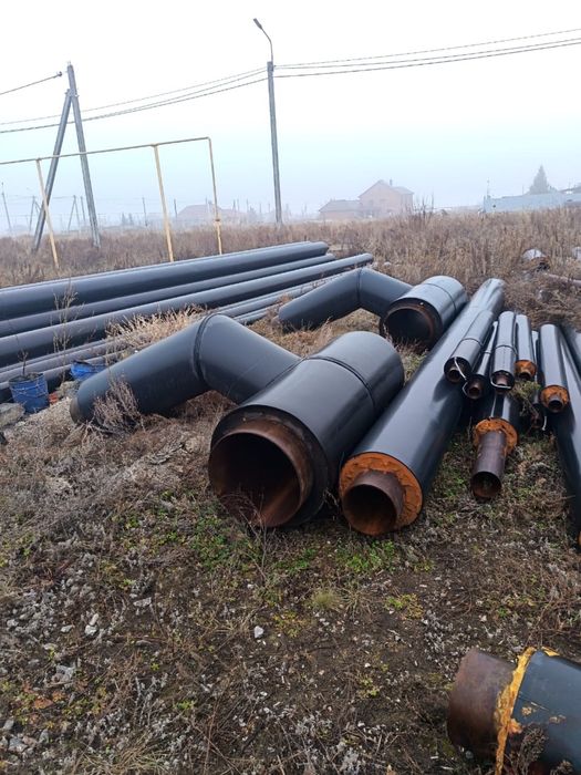 Продам стальные трубы с пенополиуретановой изоляцией