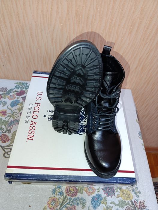 Турецкие женские ботинки POLO Оригинал.Размер ,36 последний