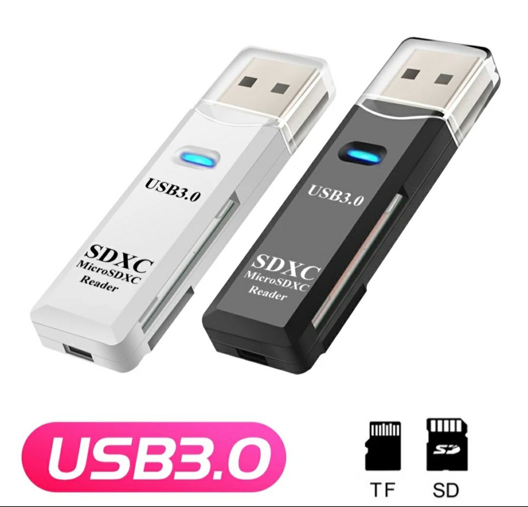 Cititor USB 3.0 pentru carduri SDXC si microSDXC