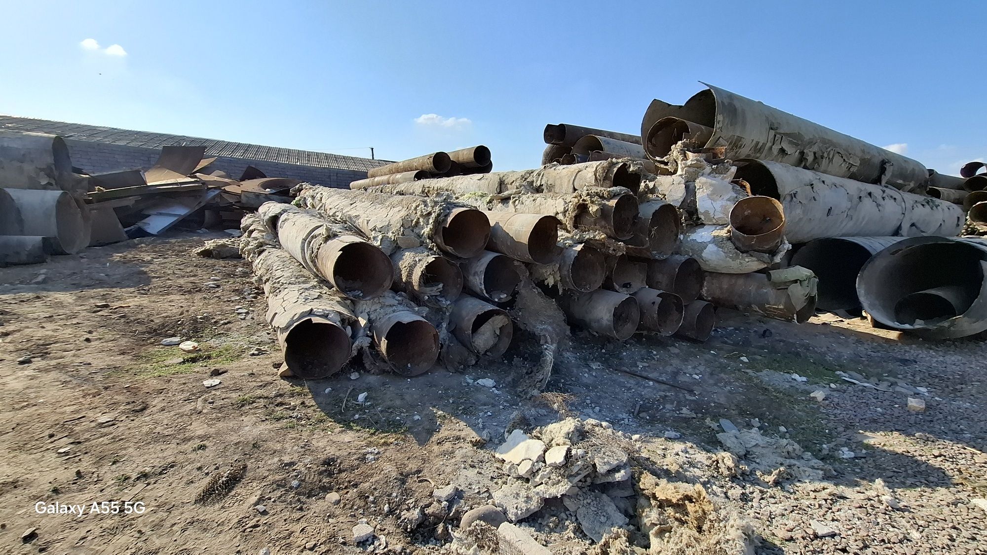 Б/У трубалар сотилади, 1400х12, 720х8,620х8,530х6,420х4 мм.