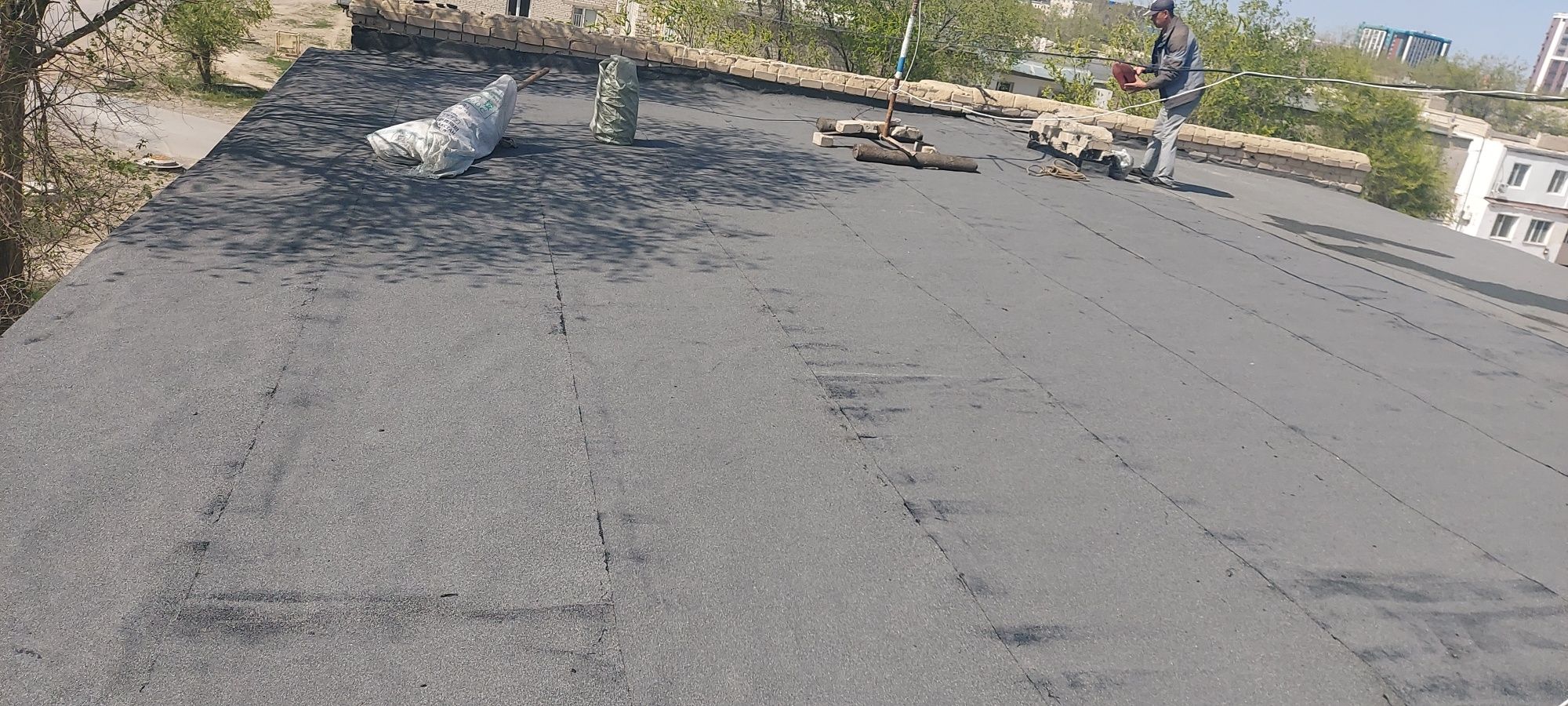 Кровельные работы.