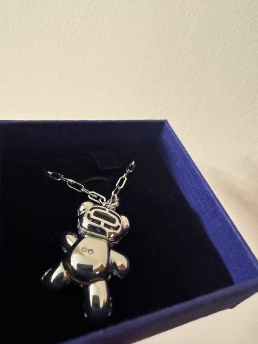 Оригинално колие Swarovski мече