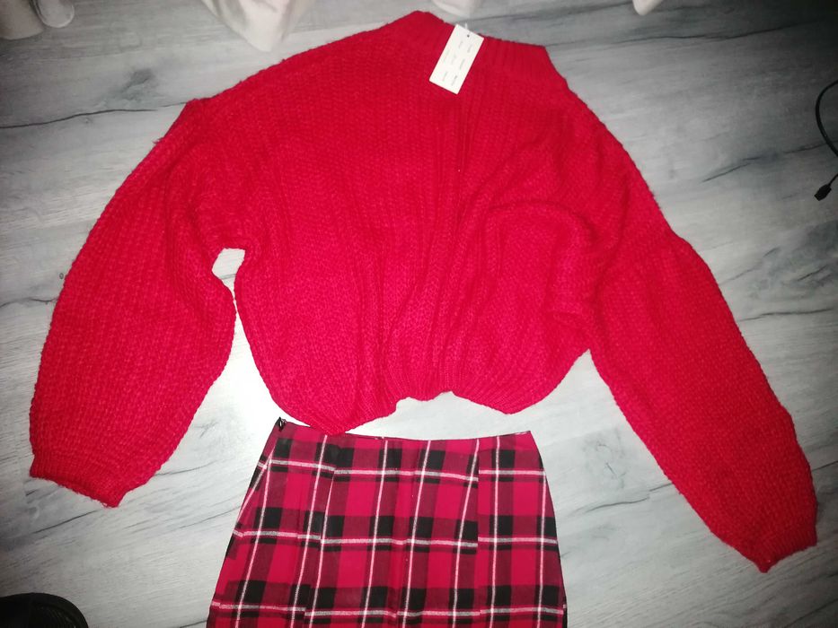 Pulover dama S oversized nou