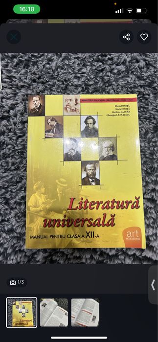 Manual literatura universala cls 12