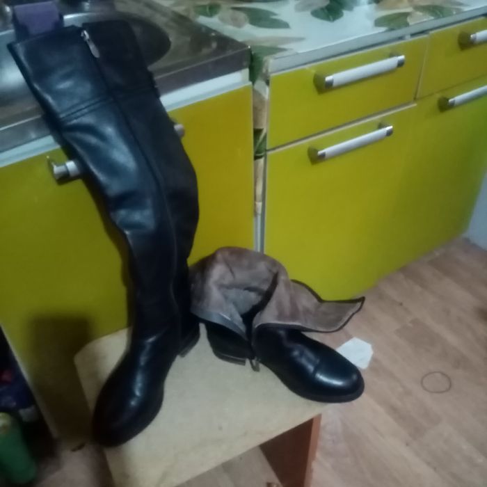 Обувь, зимние, кожаные, натуральные, европейка, размер38