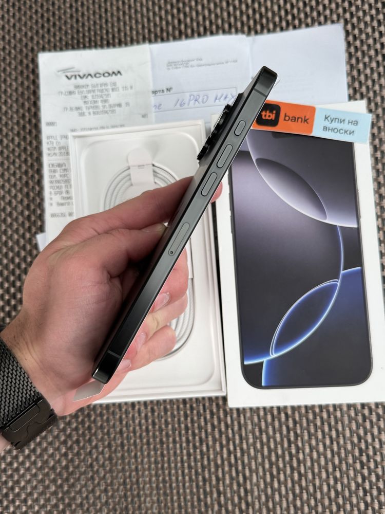 НОВ! 256•iPhone 16 Pro max*ЛИЗИНГ 80лв/м айфон 16 про макс 256