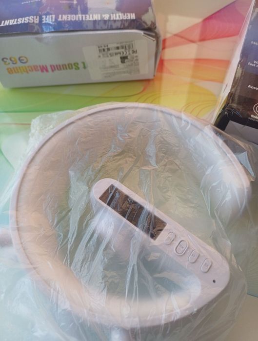 Ceas/lampă RGB/incărcător telefon