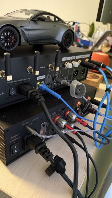 EverSolo DMP-A6 Master Edition + AMP F2 + boxe QAcoustic 3050i Carbon