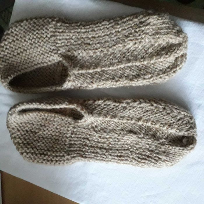 Дамски плетени терлици