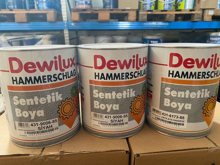 Молотковая эмаль Dewilux