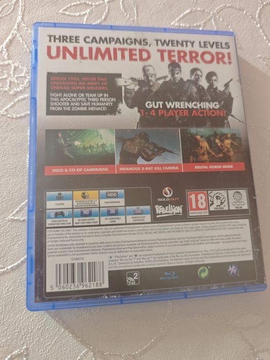 Zombie Army Trilogy PS4