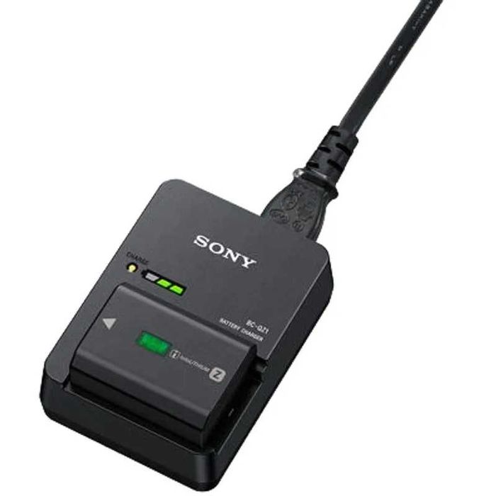 Vând încărcător Sony original BC-QZ1+Acumulator Sony original NP-FZ100
