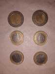 Moneda 2 Euro 2000/2010 , Moneda 1 Euro 2001/2002/2006