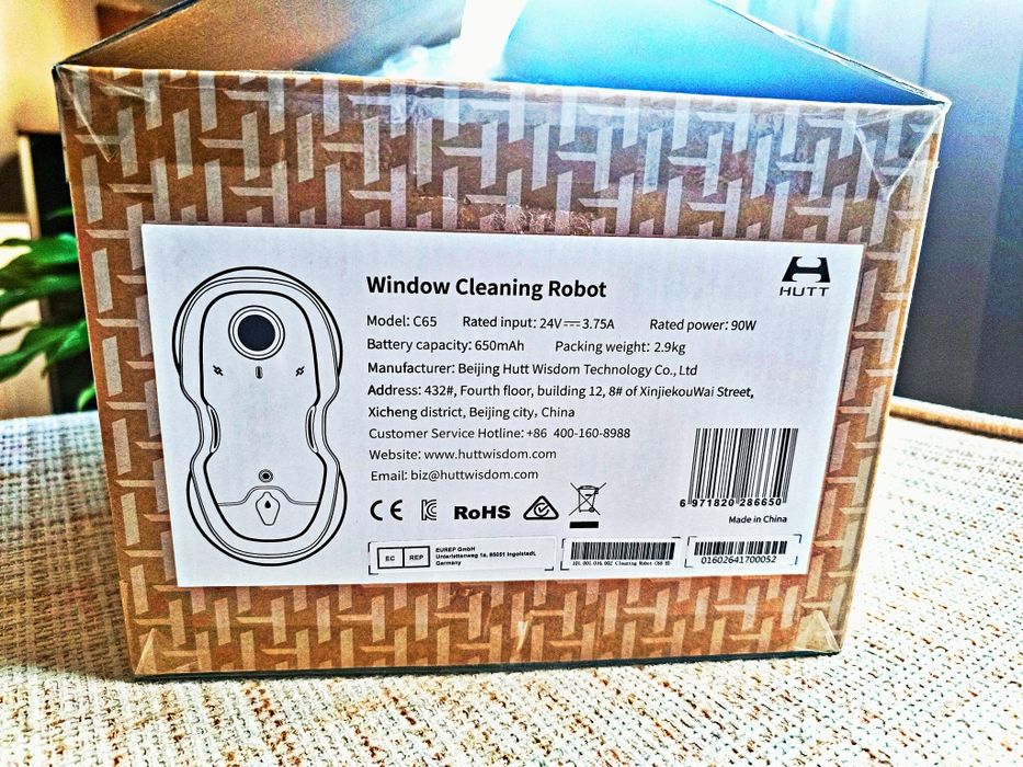 Робот за прозорци HUTT C65 в гаранция