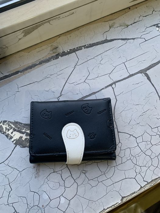 Кошелек с котиками (и брелок в подарок)