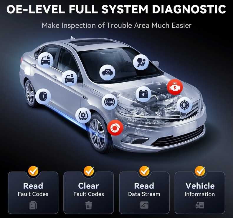 Tester auto profesional THINKCAR 689BT 4/64GB, Romana UPDATE Gratuit
