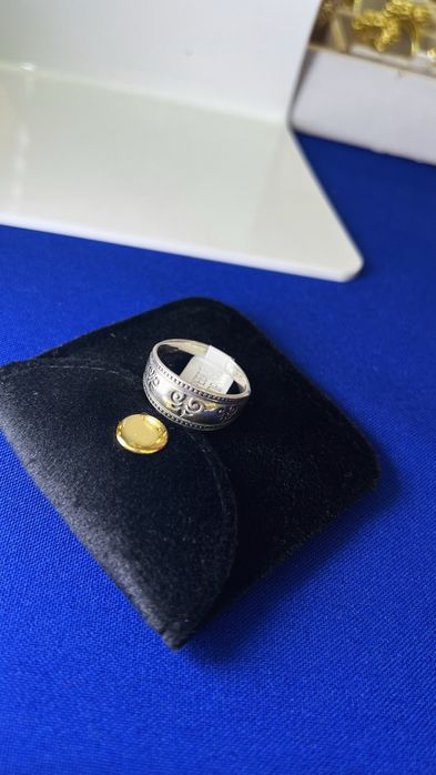 Серебро кольцо 19,2 размер