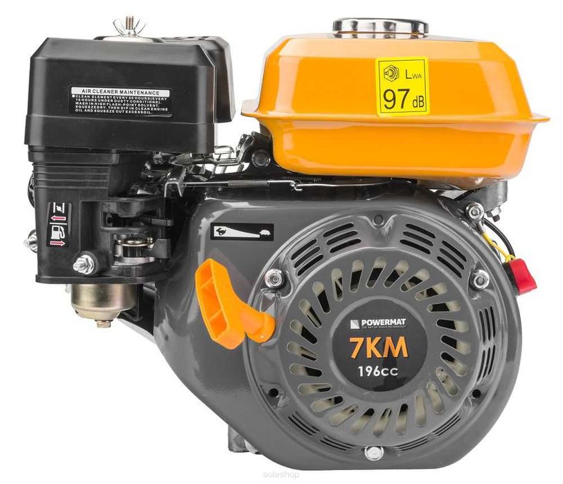Motor pe benzina 4 timpi 7CP ax 19mm  (PM-SSP-719T)