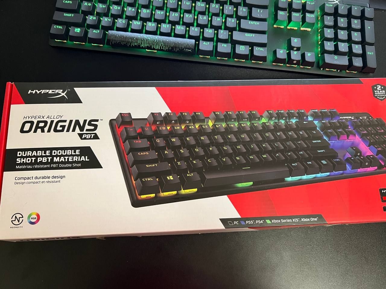 Игровая клавиатура Hyperx alloy origins PBT