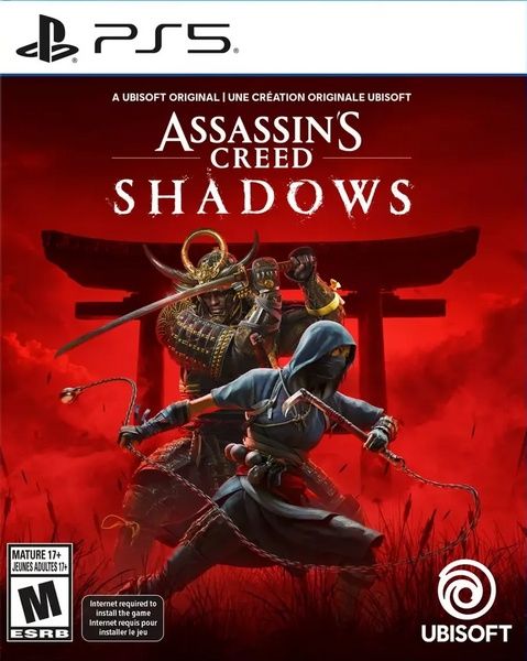Продам игру на ps 5 диск Assassin's creed shadows