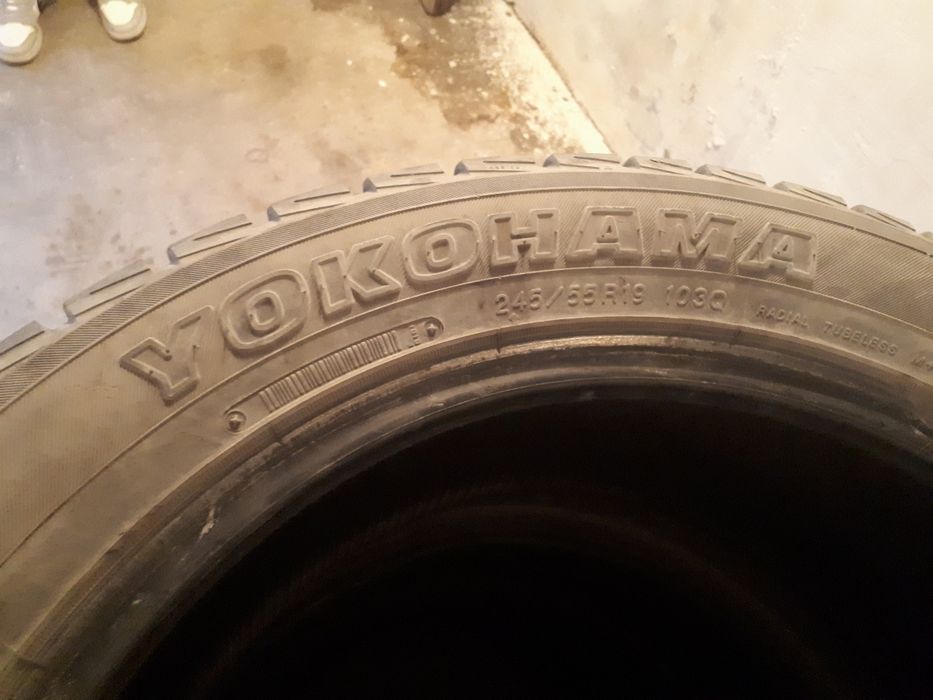 Шины. YOKOHAMA 245×55 R19