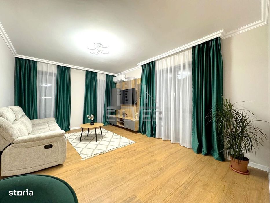Apartament cu 3 camere/Imobil NZEB/complet mobilat si utilat.