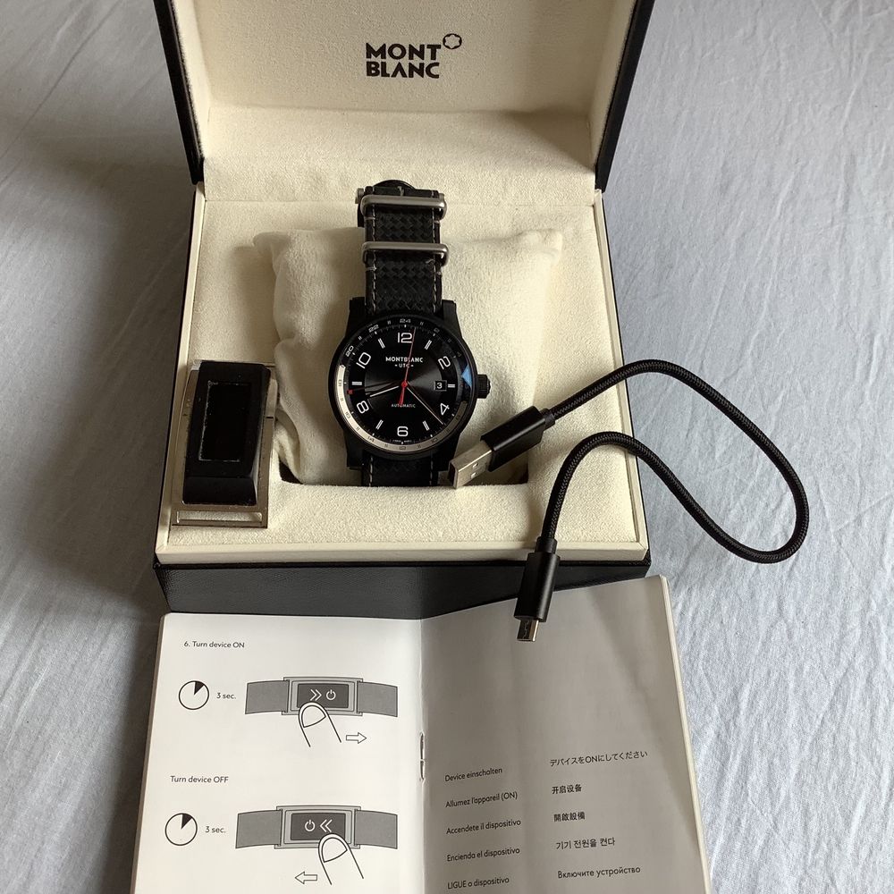 Montblanc TimeWalker Urban Speed UTC E-Strap 43 mm